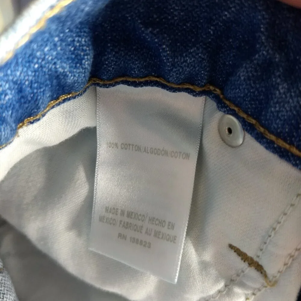 Blue Ranchwear Straight Jeans 32 L x 30 W 100% Cotton Mens Medium Wash 32x30